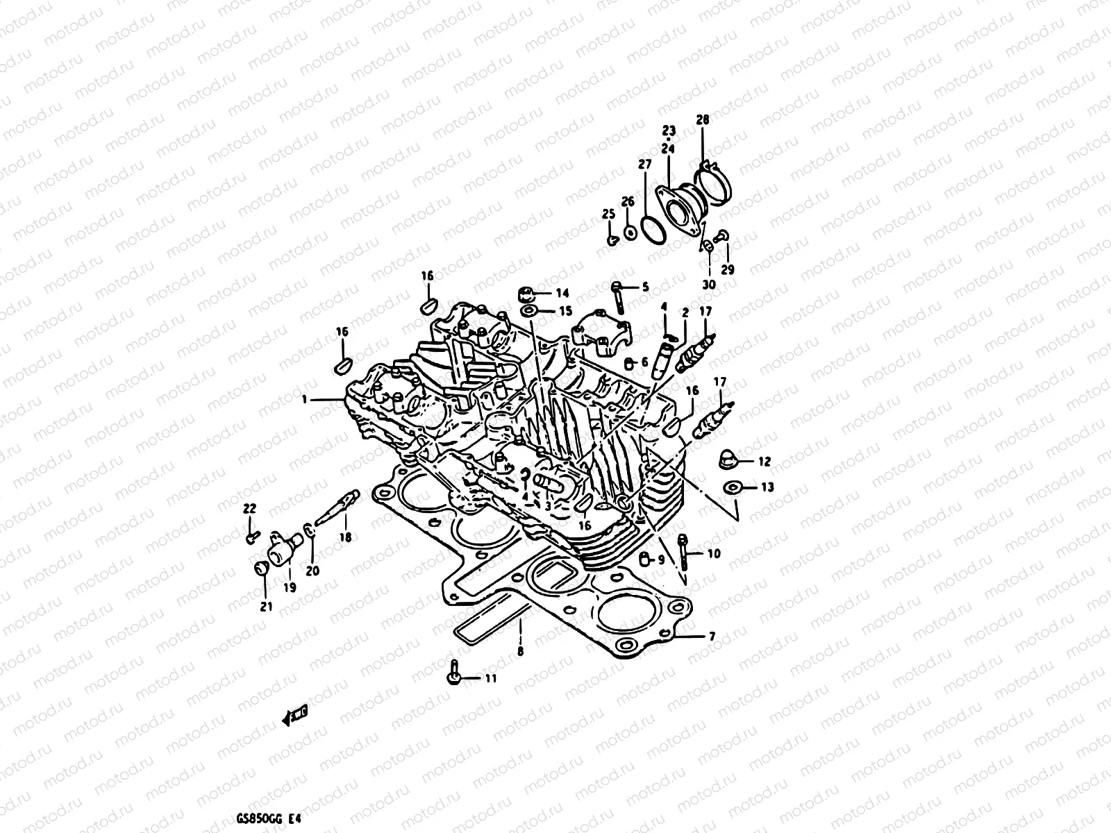 2 - CYLINDER HEAD