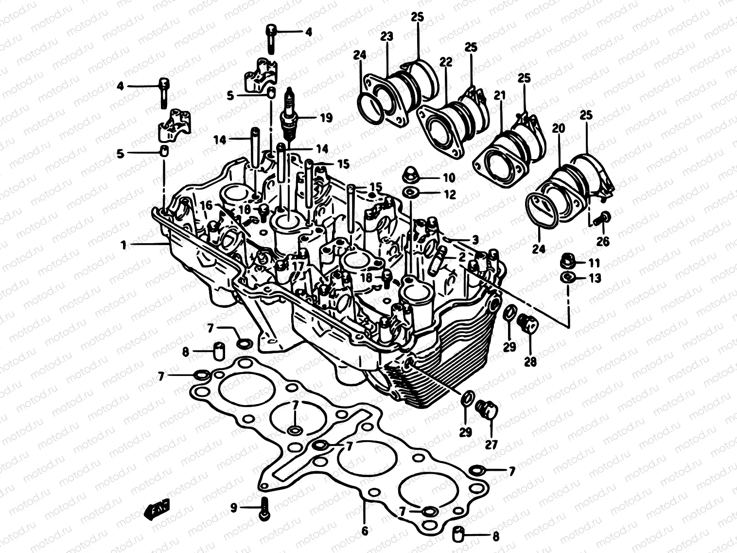 2 - CYLINDER HEAD