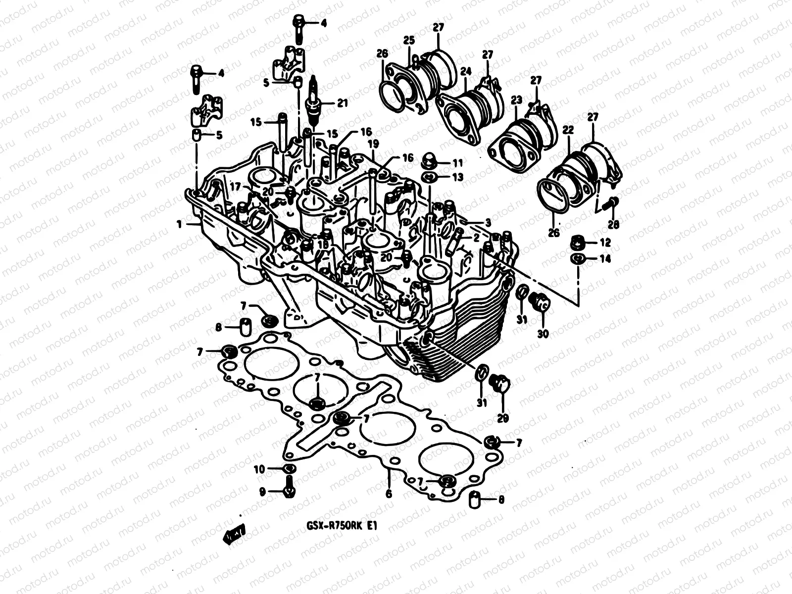 2 - CYLINDER HEAD