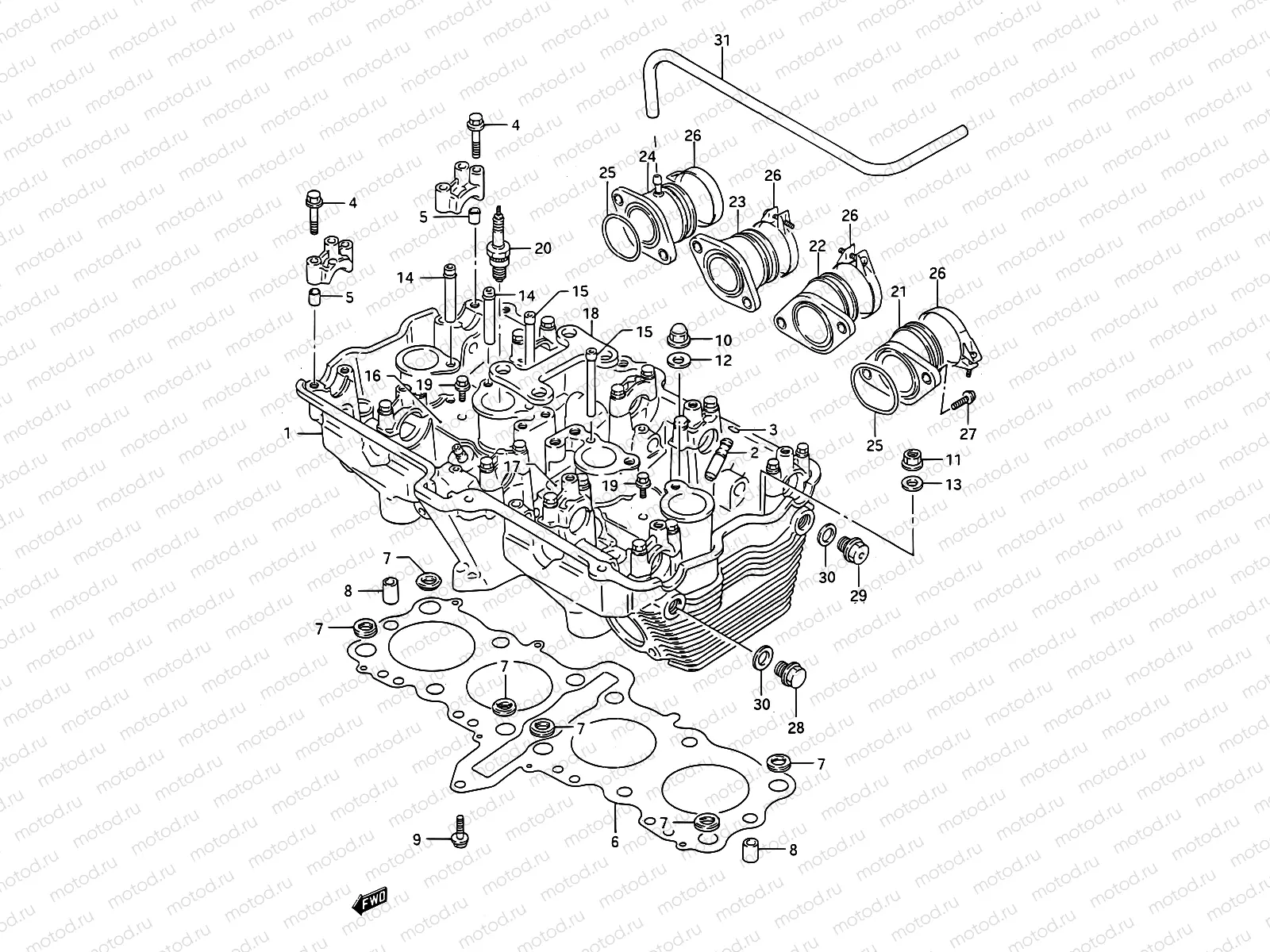 2 - CYLINDER HEAD