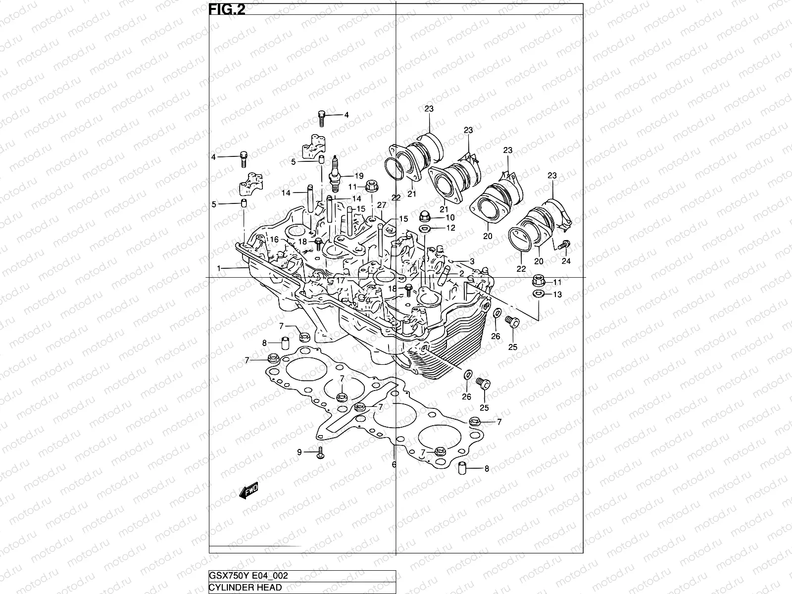 2 - CYLINDER HEAD