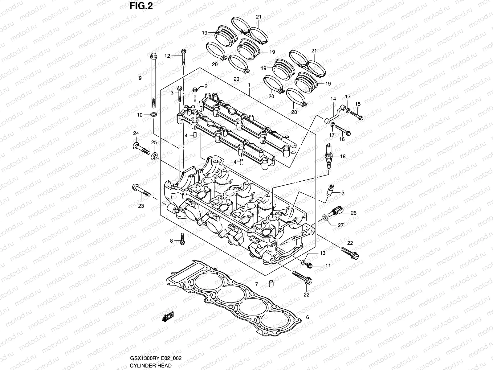 2 - CYLINDER HEAD