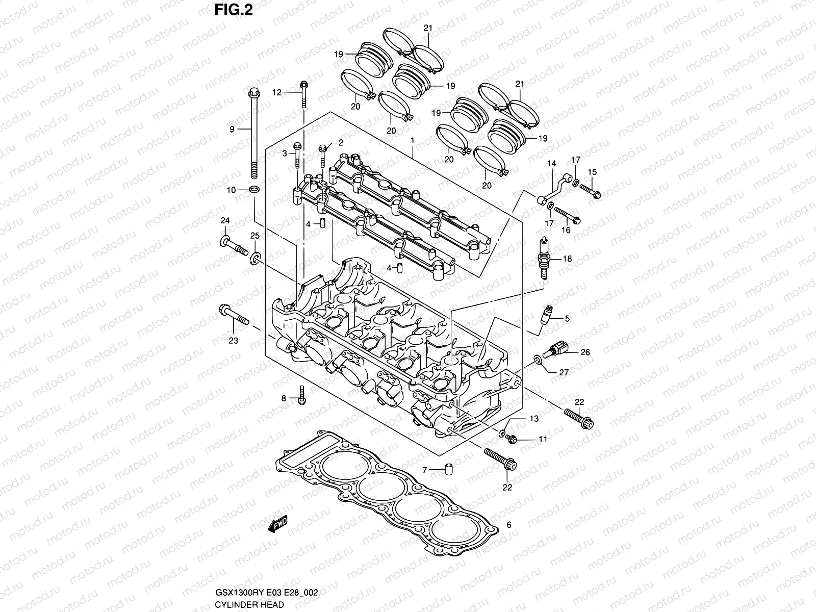 2 - CYLINDER HEAD