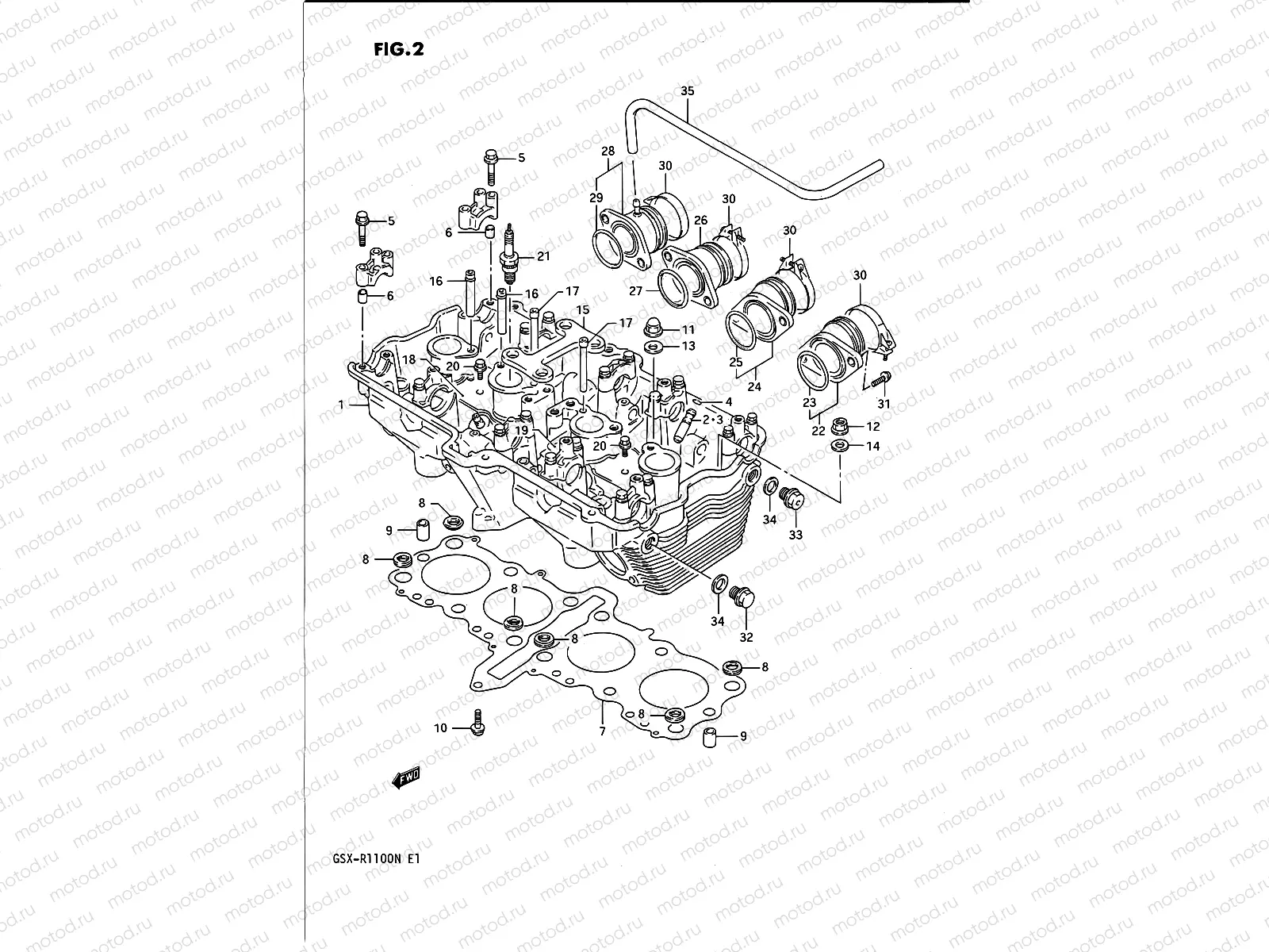 2 - CYLINDER HEAD