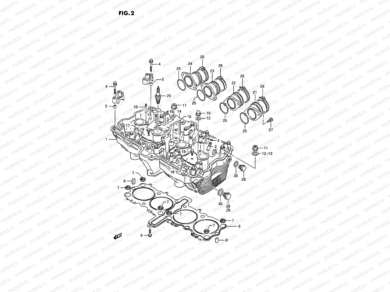 2 - CYLINDER HEAD