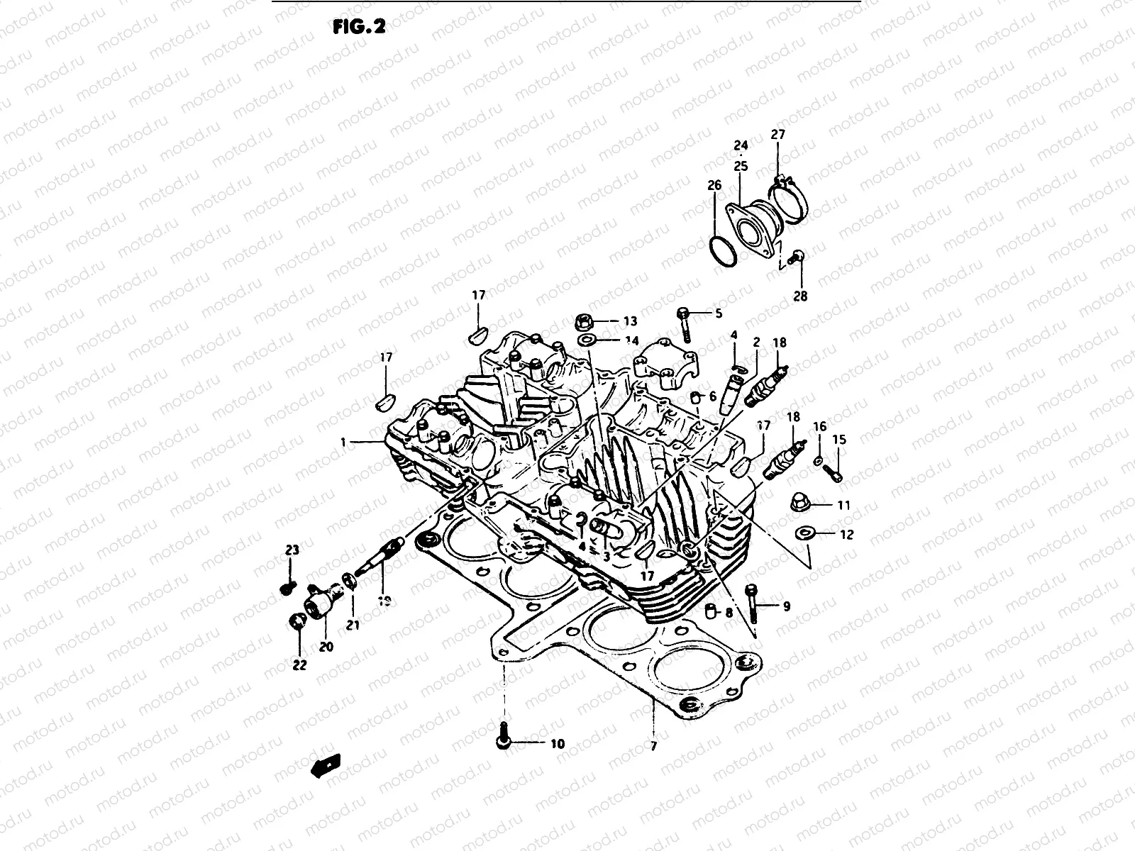 2 - CYLINDER HEAD
