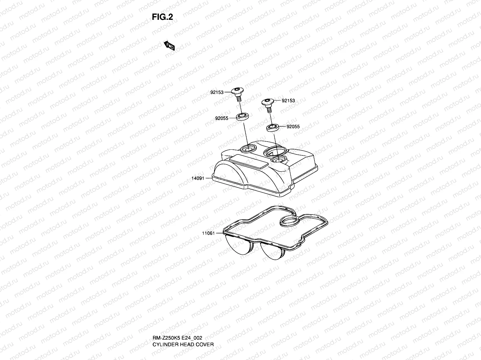 2 - CYLINDER HEAD COVER