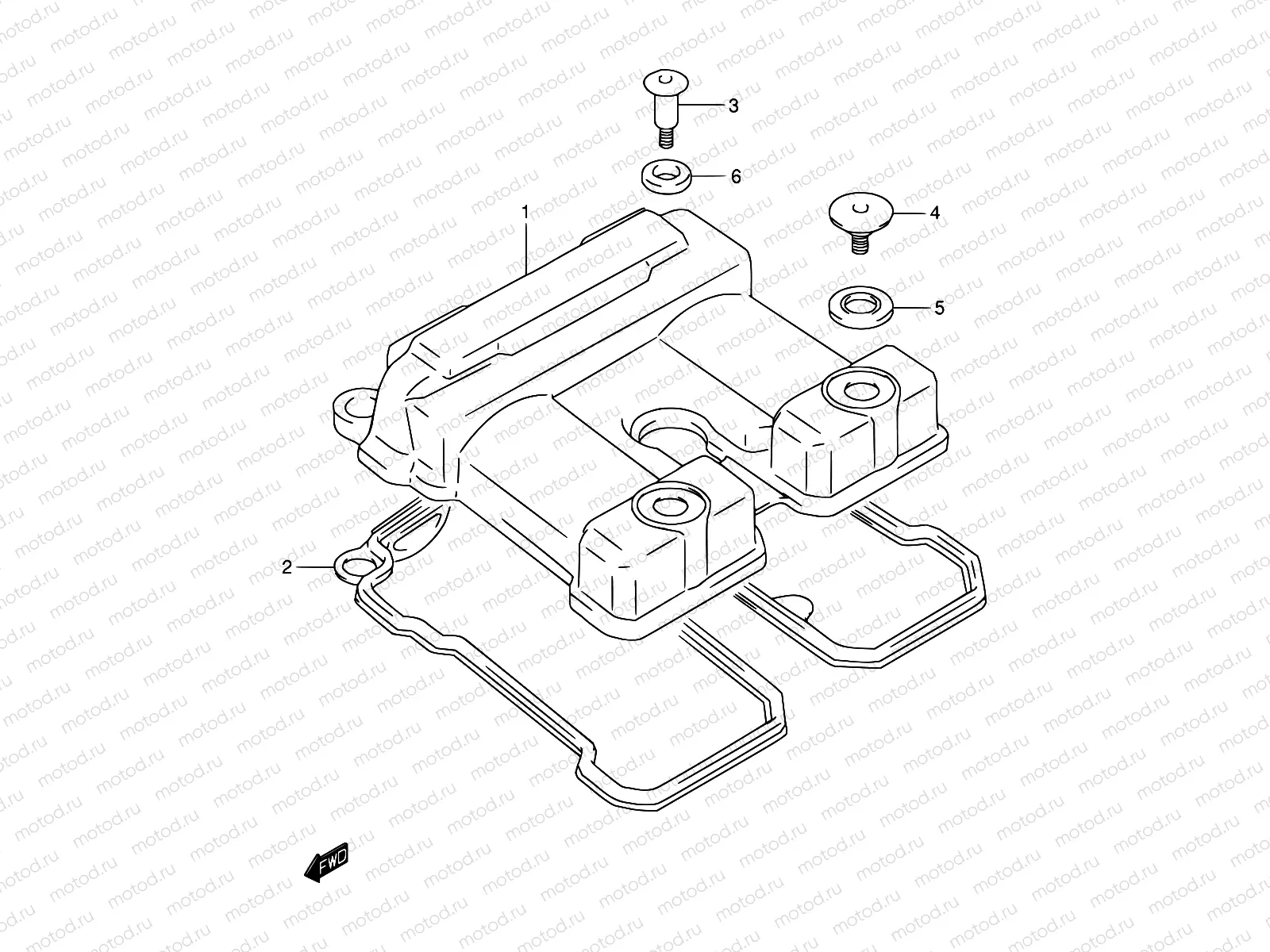 2 - CYLINDER HEAD COVER