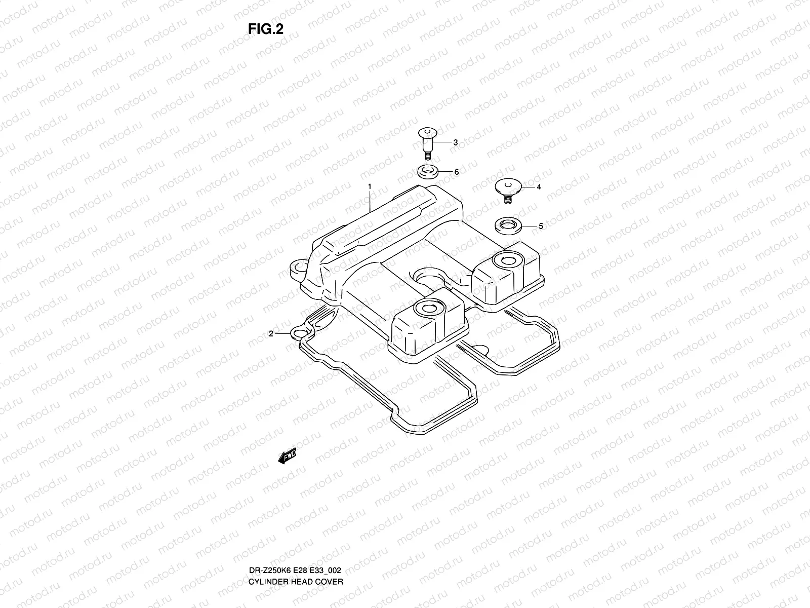 2 - CYLINDER HEAD COVER