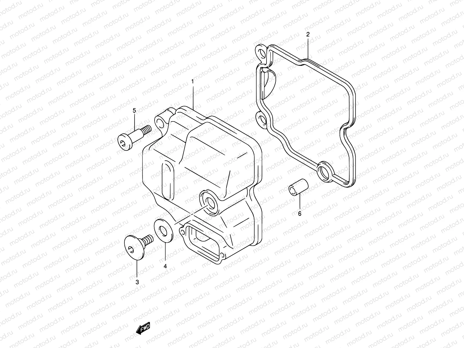 2 - CYLINDER HEAD COVER