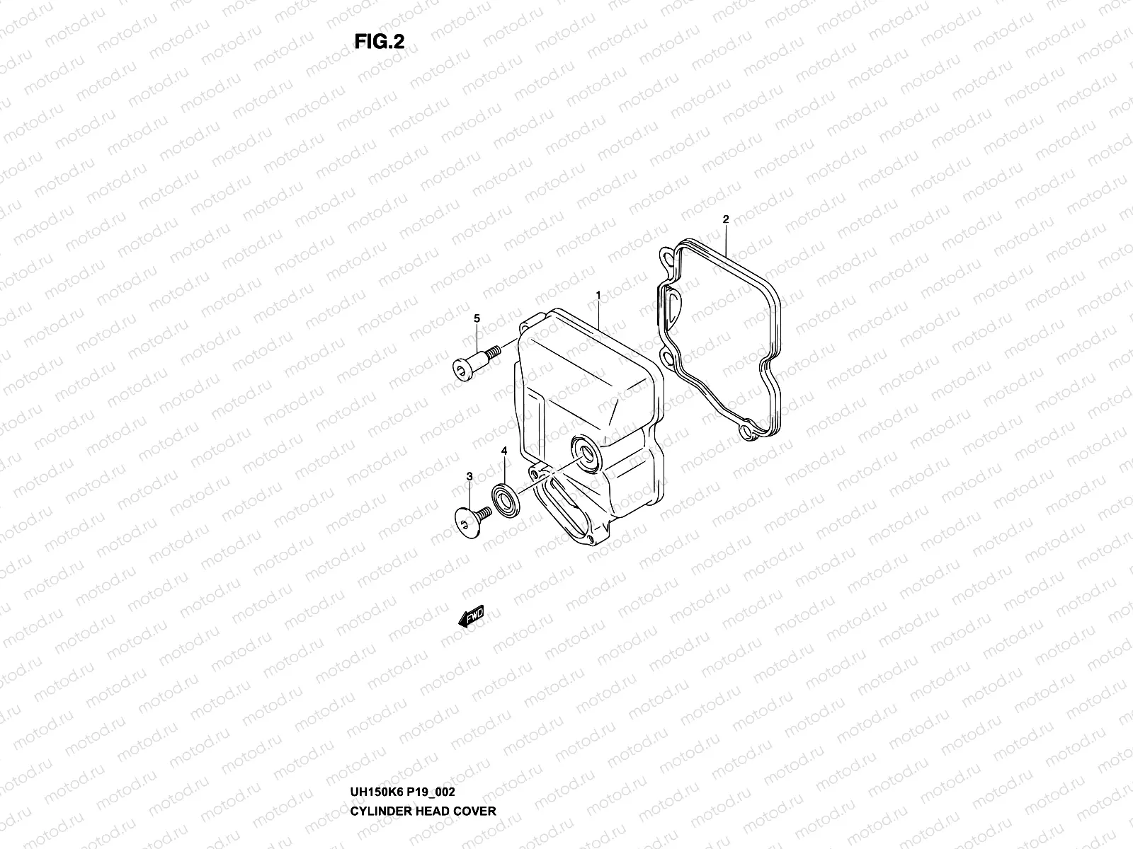 2 - CYLINDER HEAD COVER