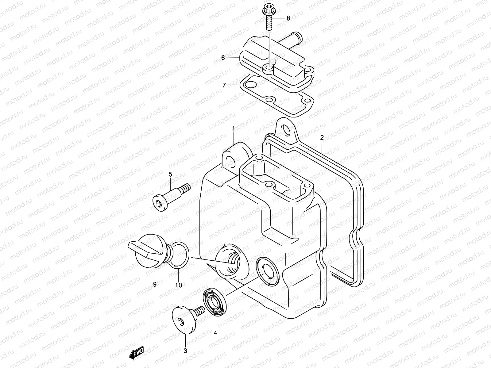 2 - CYLINDER HEAD COVER