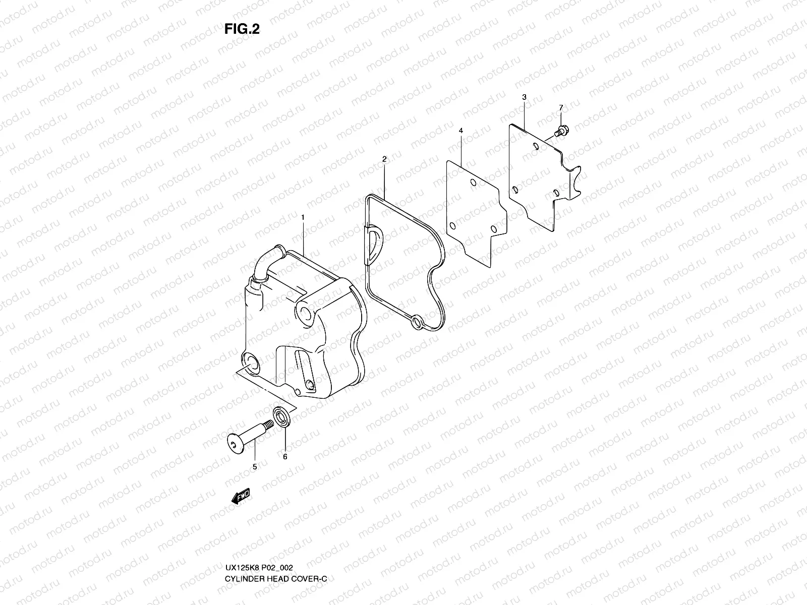 2 - CYLINDER HEAD COVER