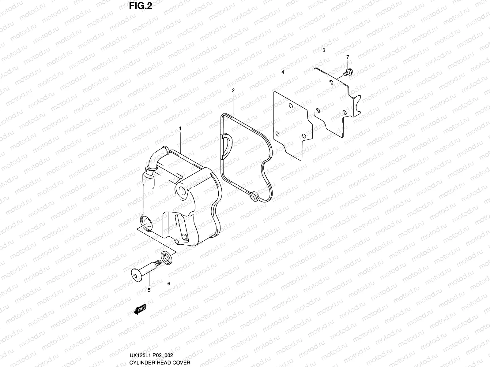 2 - CYLINDER HEAD COVER