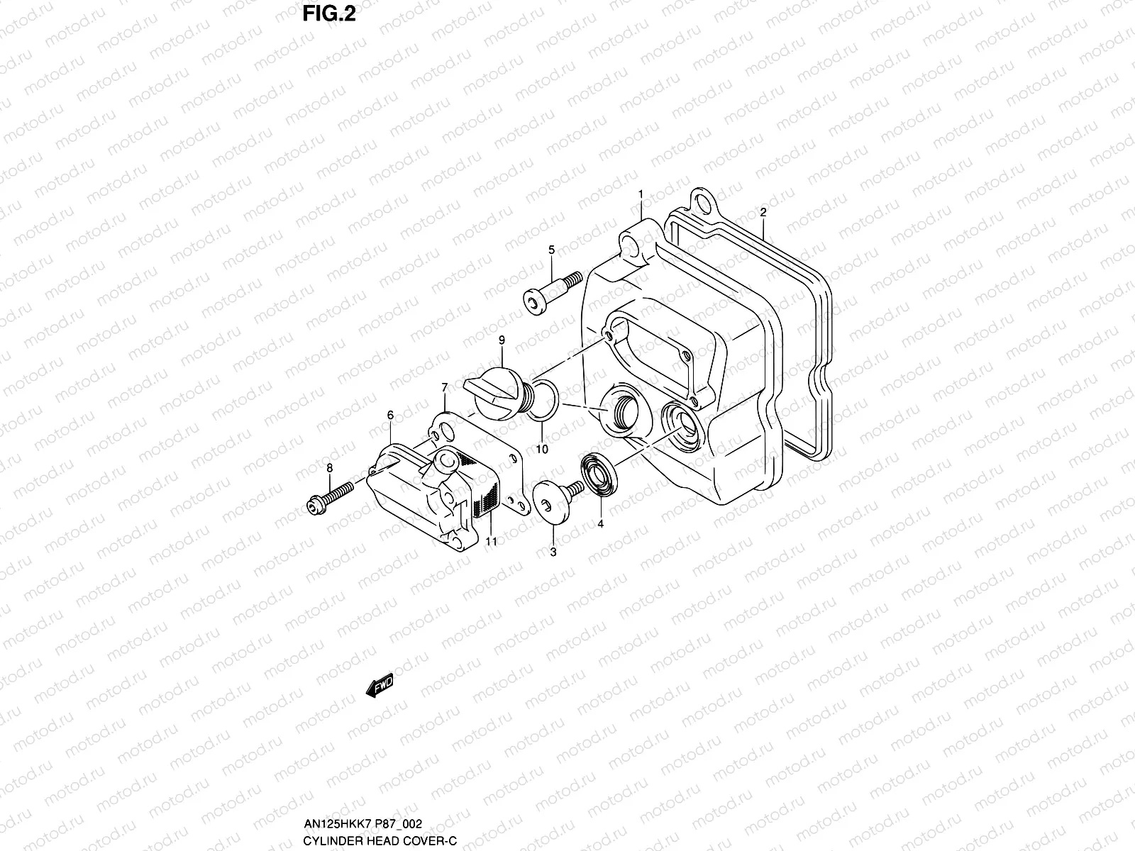 2 - CYLINDER HEAD COVER