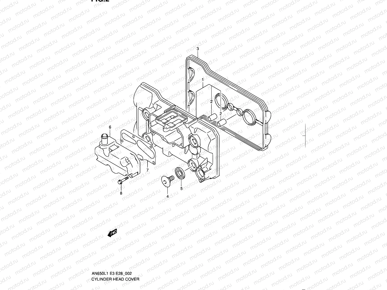2 - CYLINDER HEAD COVER