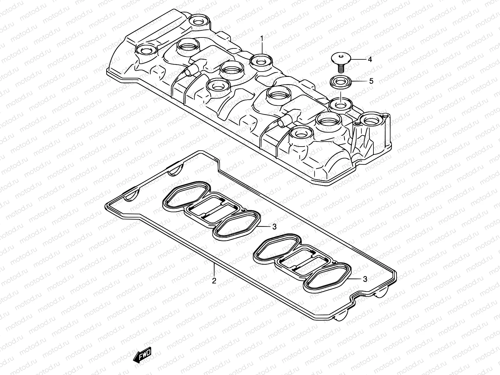 2 - CYLINDER HEAD COVER