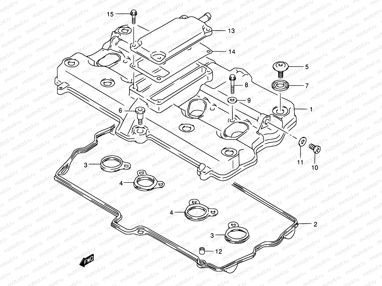 2 - CYLINDER HEAD COVER