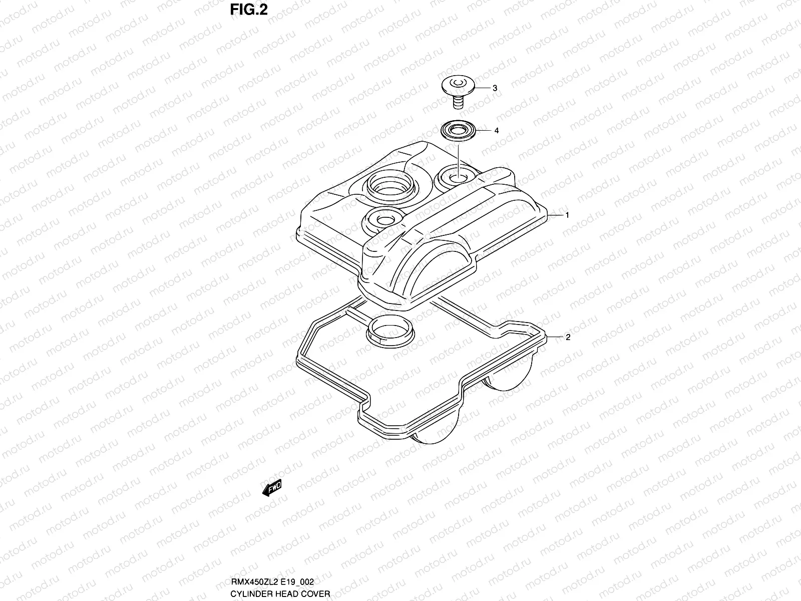 2 - CYLINDER HEAD COVER