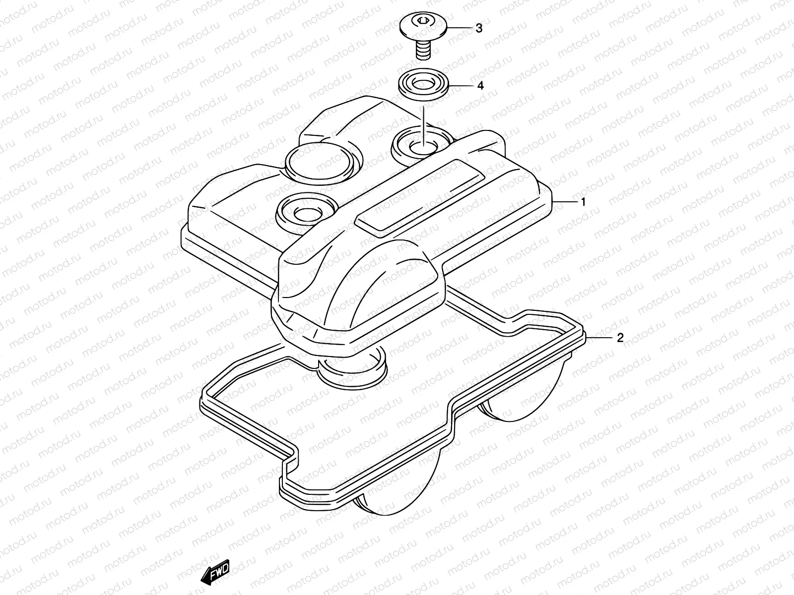 2 - CYLINDER HEAD COVER