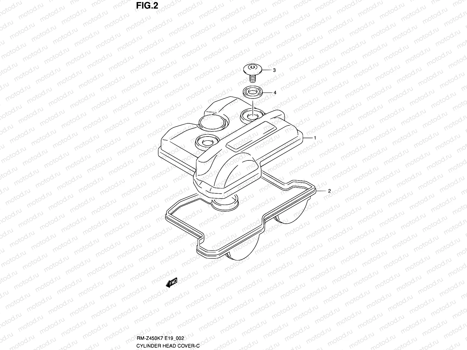 2 - CYLINDER HEAD COVER