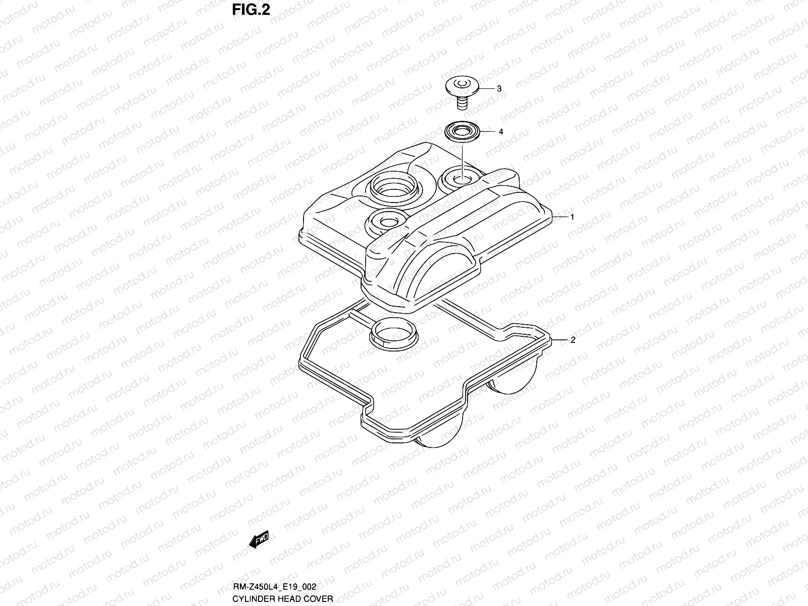 2 - CYLINDER HEAD COVER