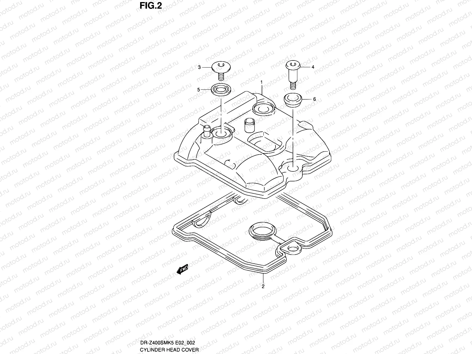 2 - CYLINDER HEAD COVER