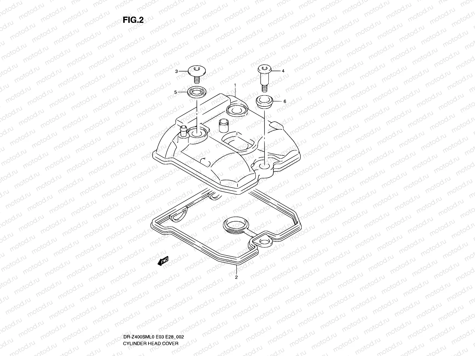 2 - CYLINDER HEAD COVER