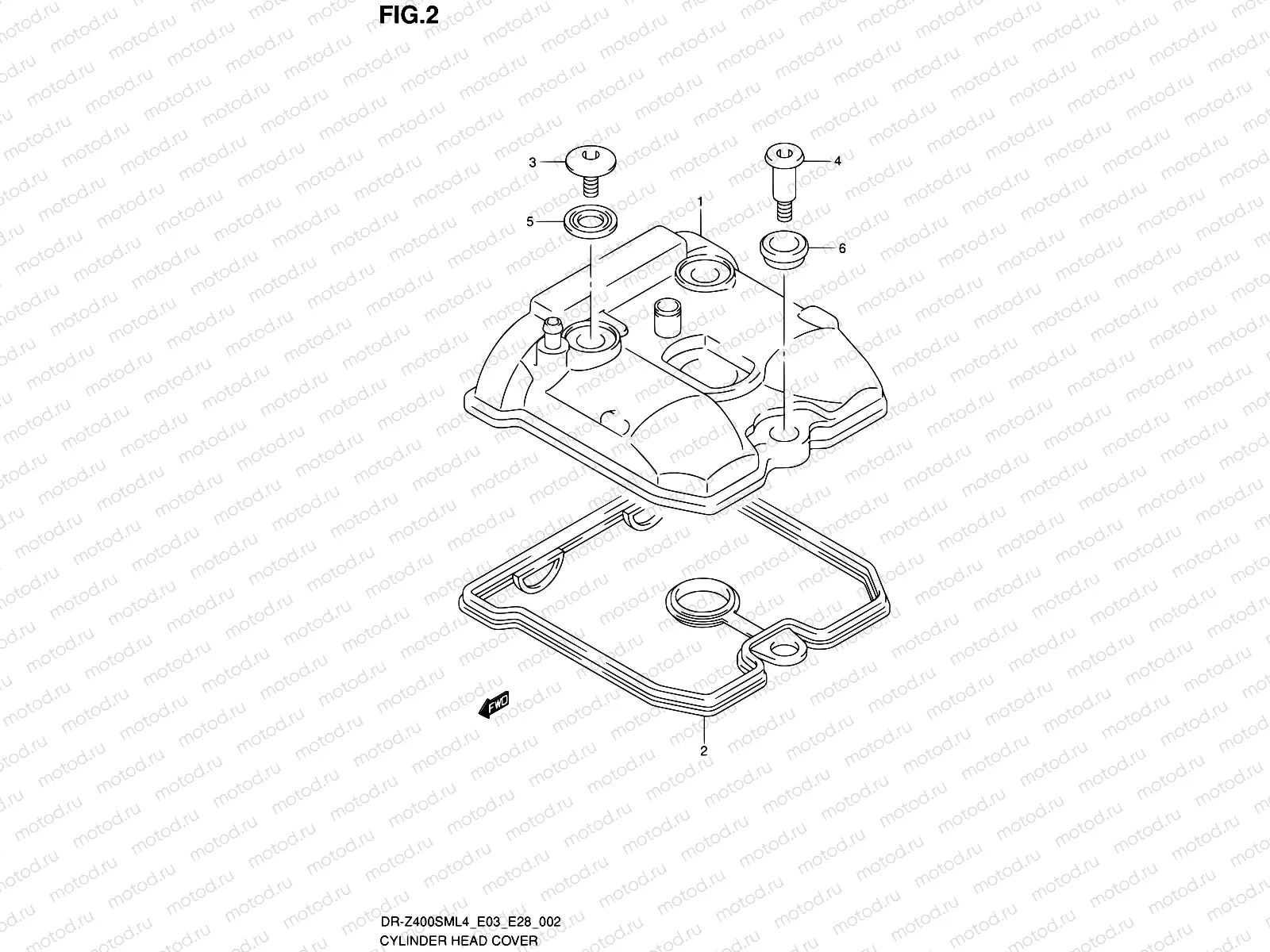 2 - CYLINDER HEAD COVER