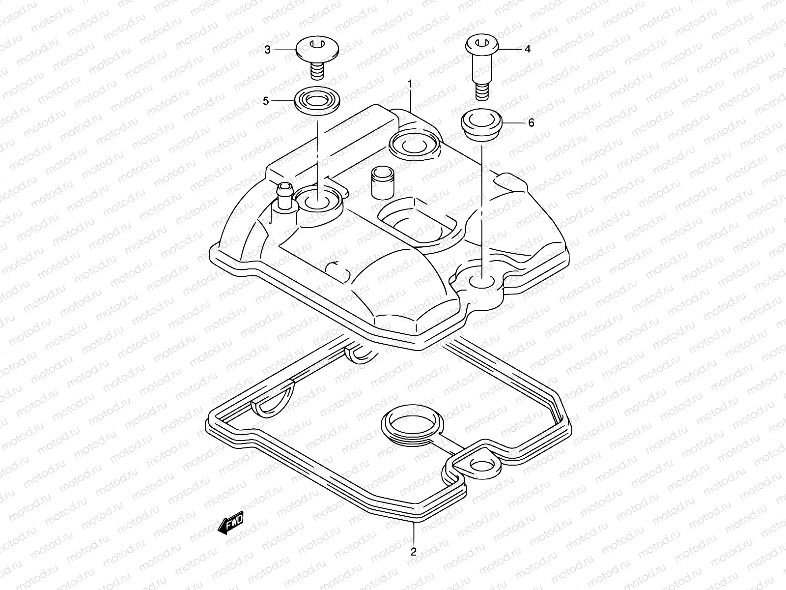 2 - CYLINDER HEAD COVER