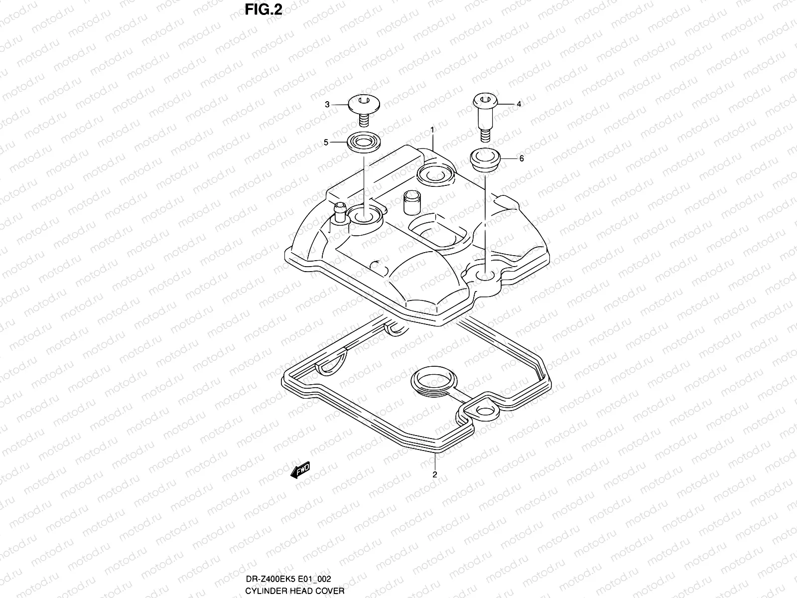 2 - CYLINDER HEAD COVER