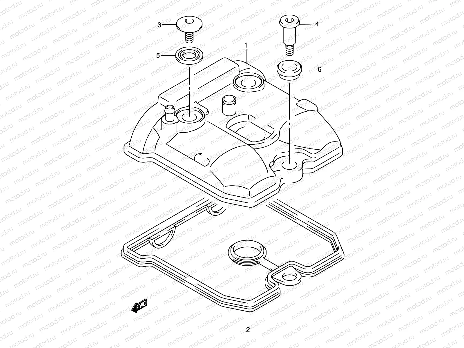 2 - CYLINDER HEAD COVER