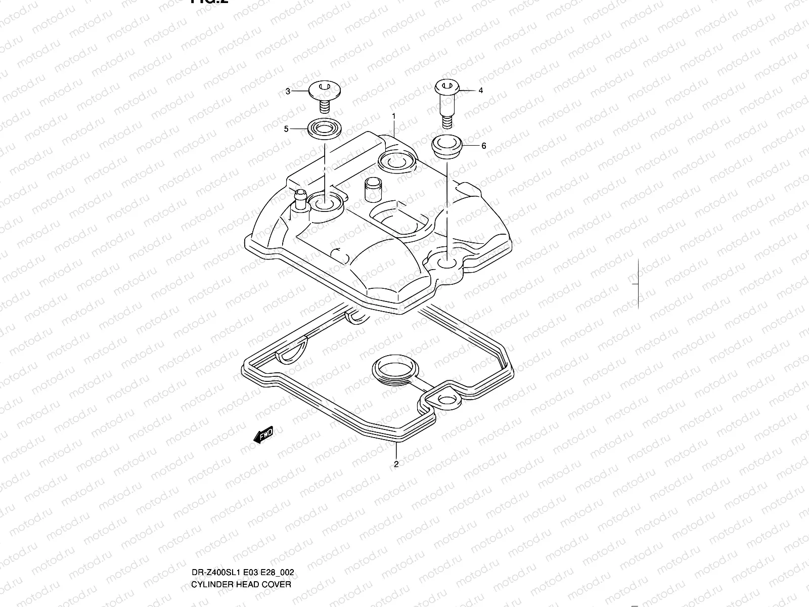 2 - CYLINDER HEAD COVER