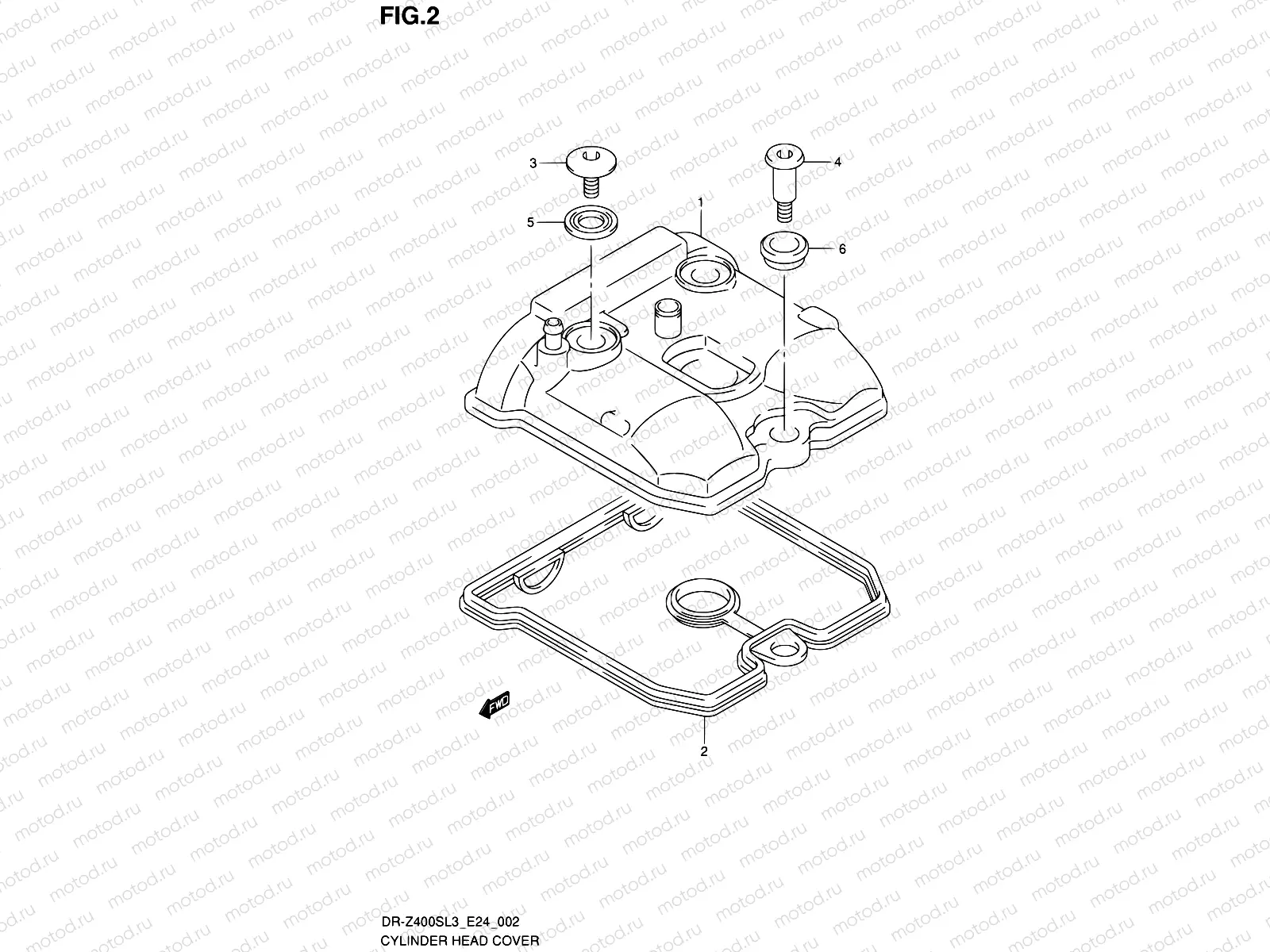 2 - CYLINDER HEAD COVER