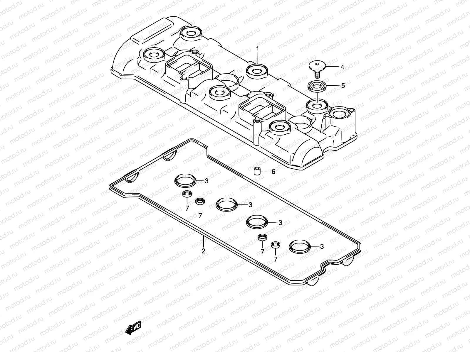 2 - CYLINDER HEAD COVER