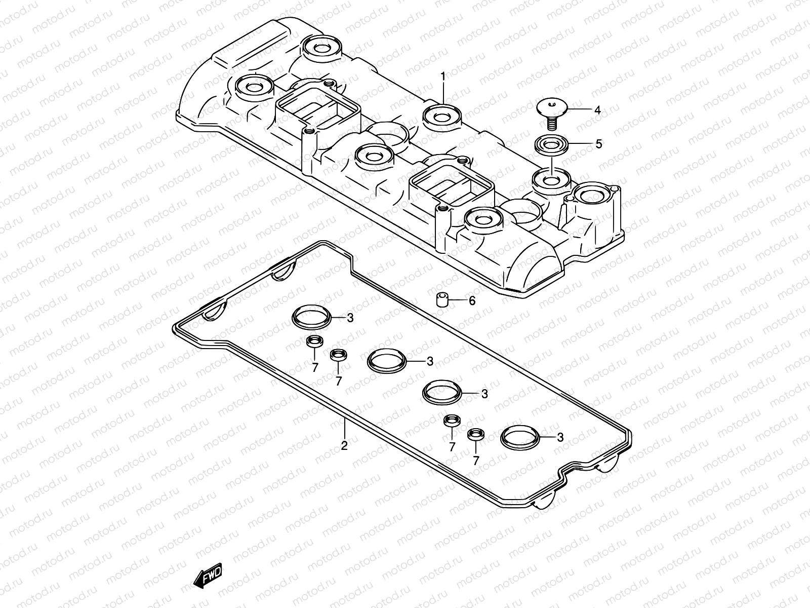 2 - CYLINDER HEAD COVER