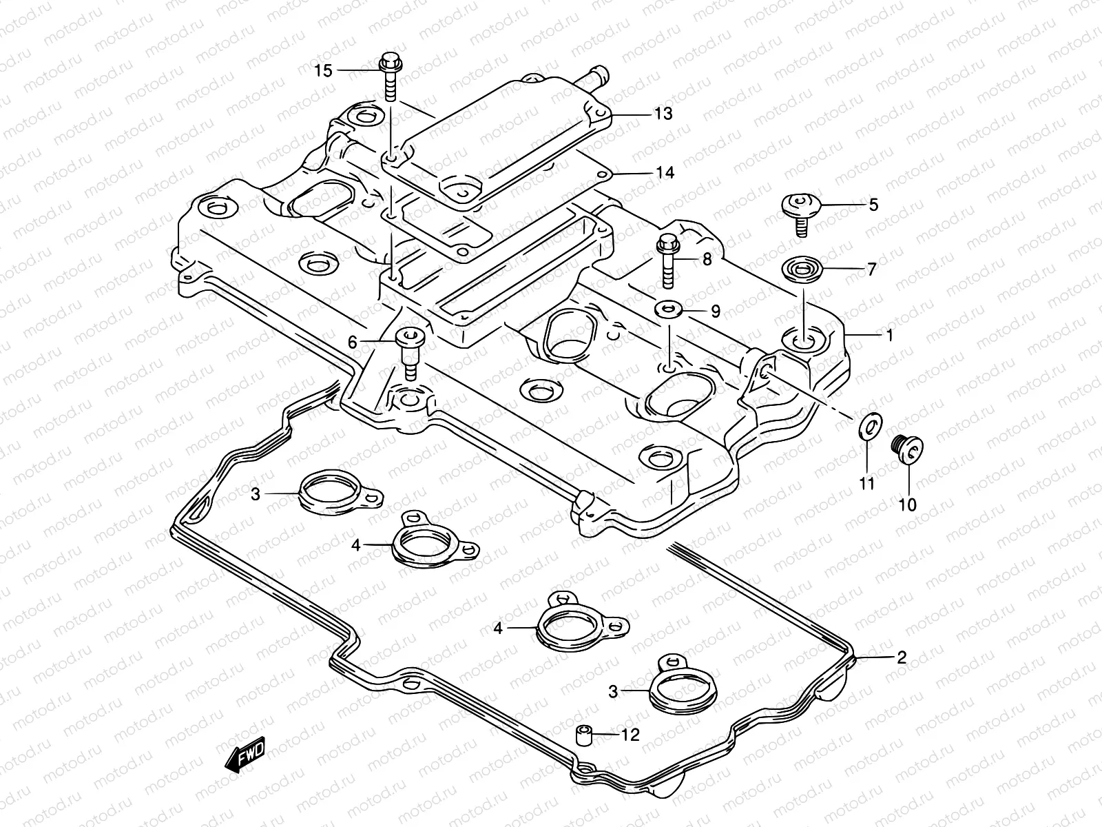 2 - CYLINDER HEAD COVER
