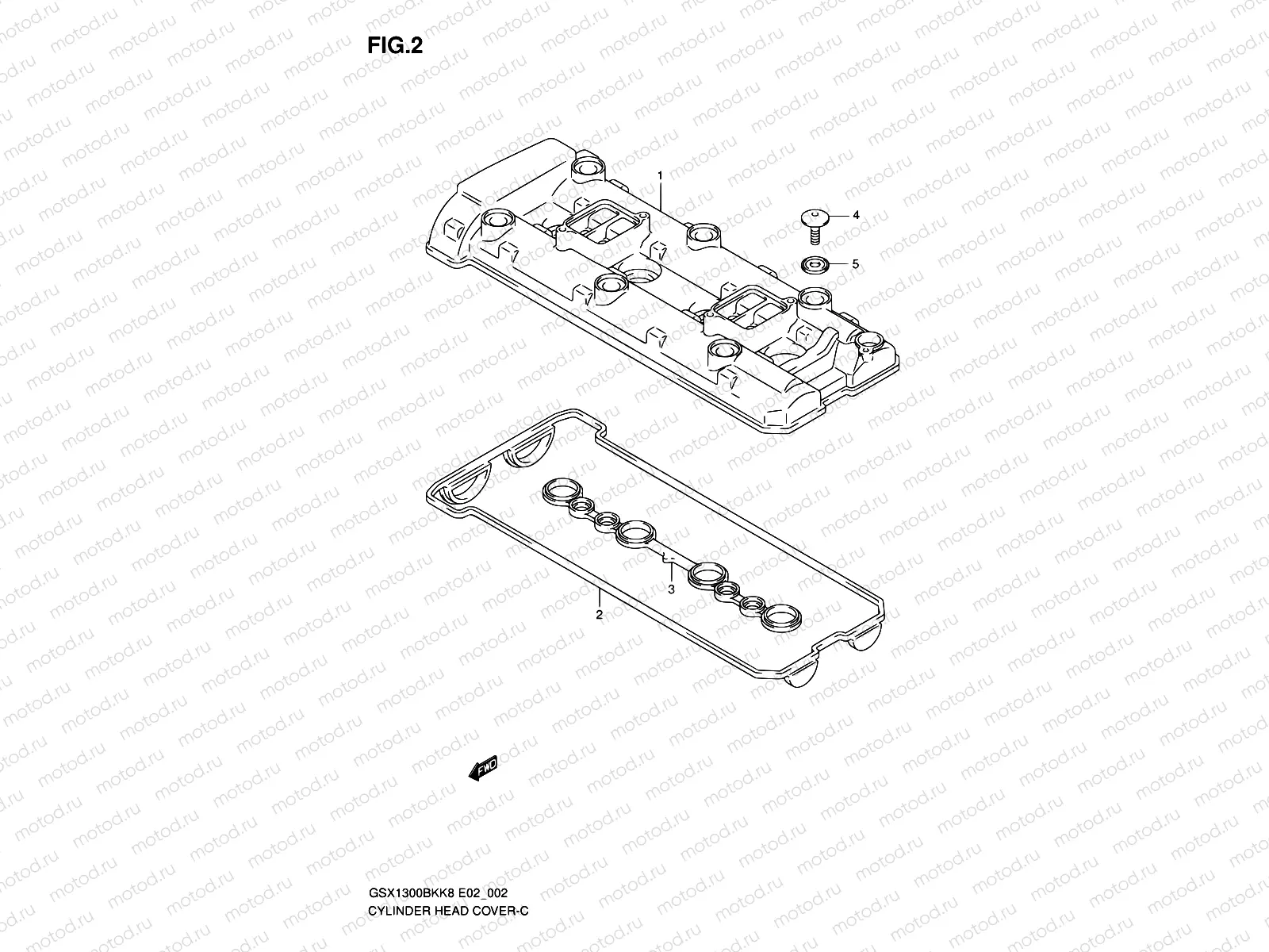 2 - CYLINDER HEAD COVER