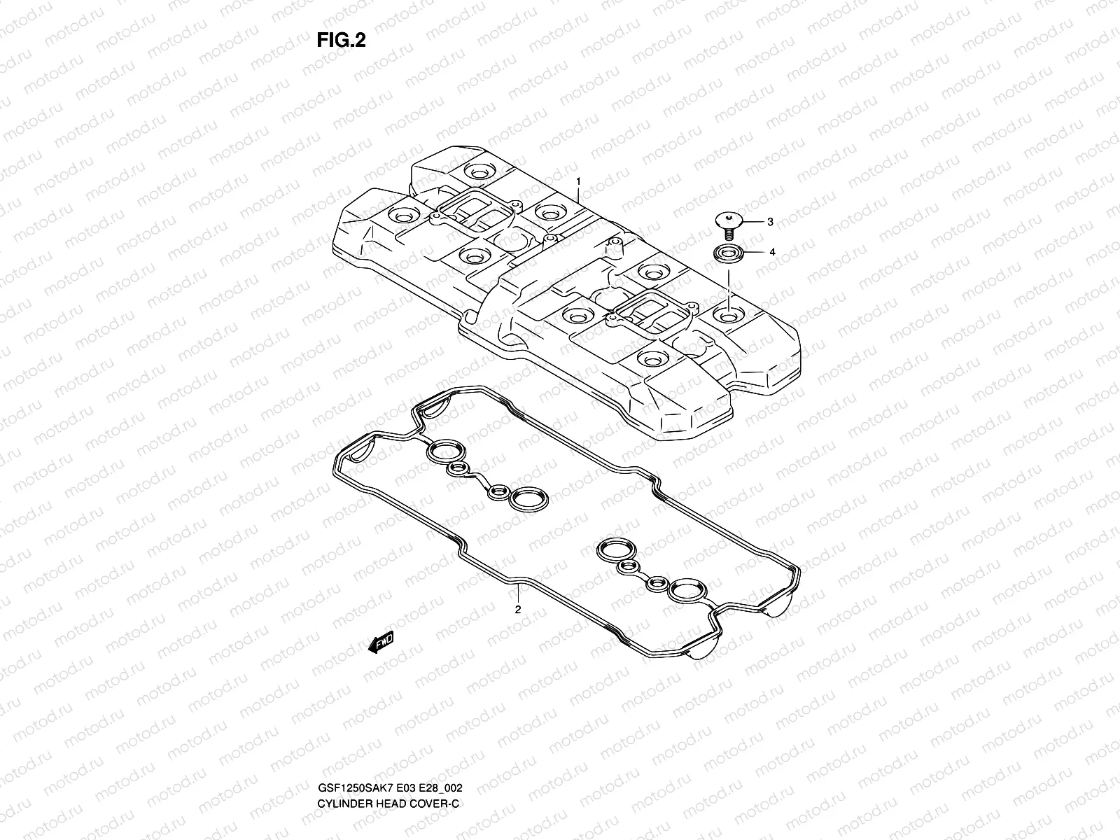 2 - CYLINDER HEAD COVER