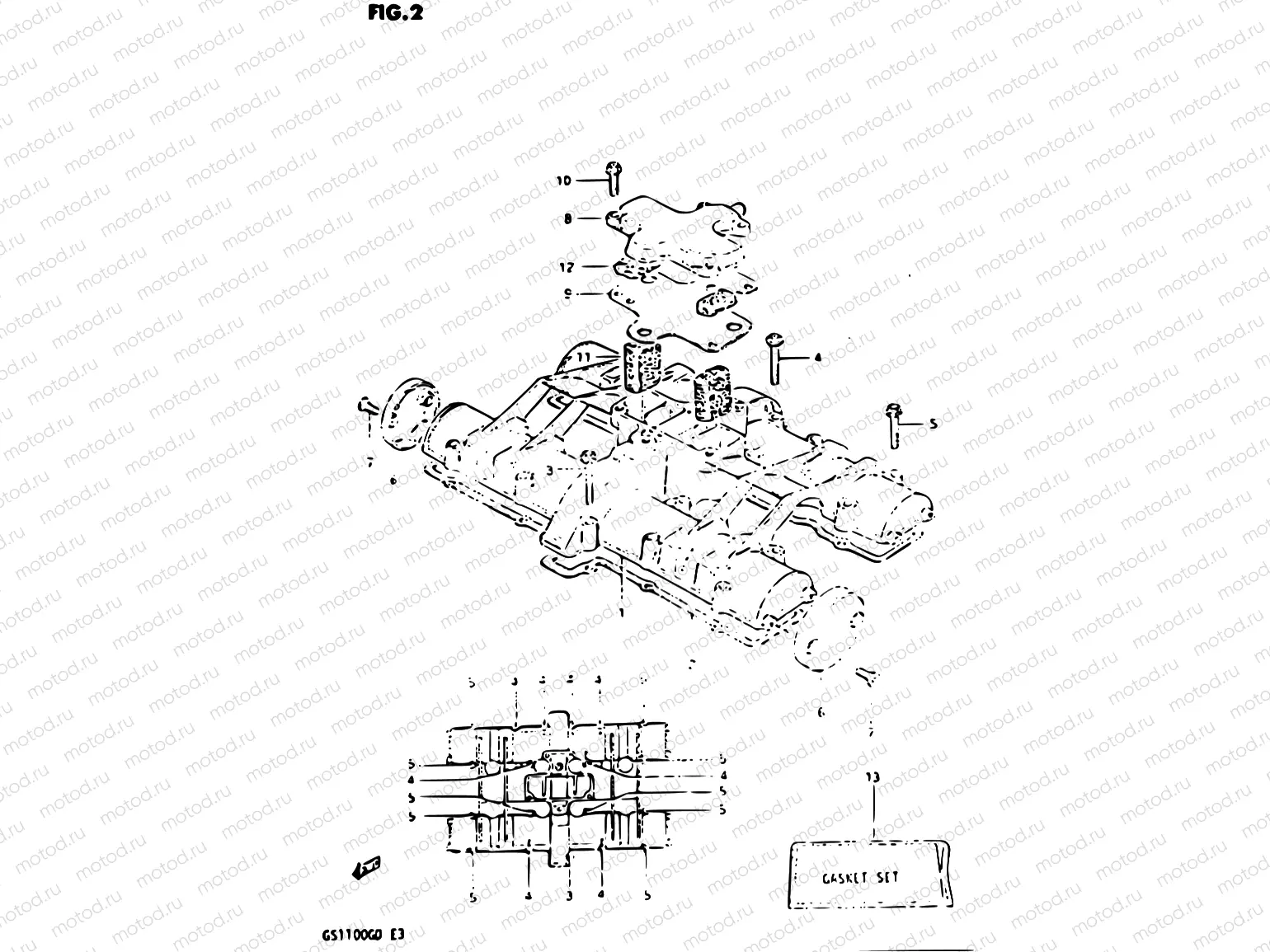 2 - CYLINDER HEAD COVER (MODEL D)