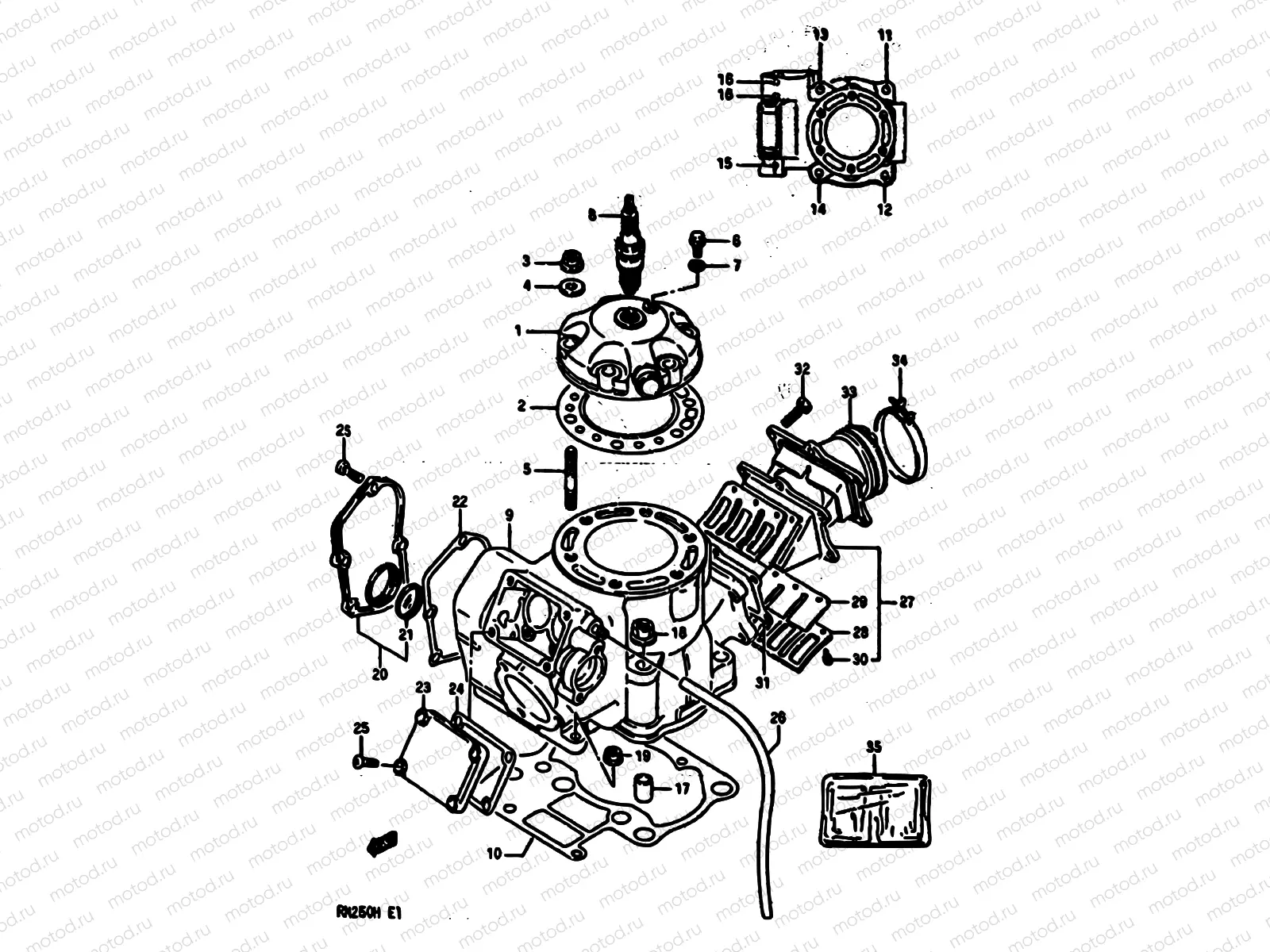 2 - CYLINDER (MODEL H)