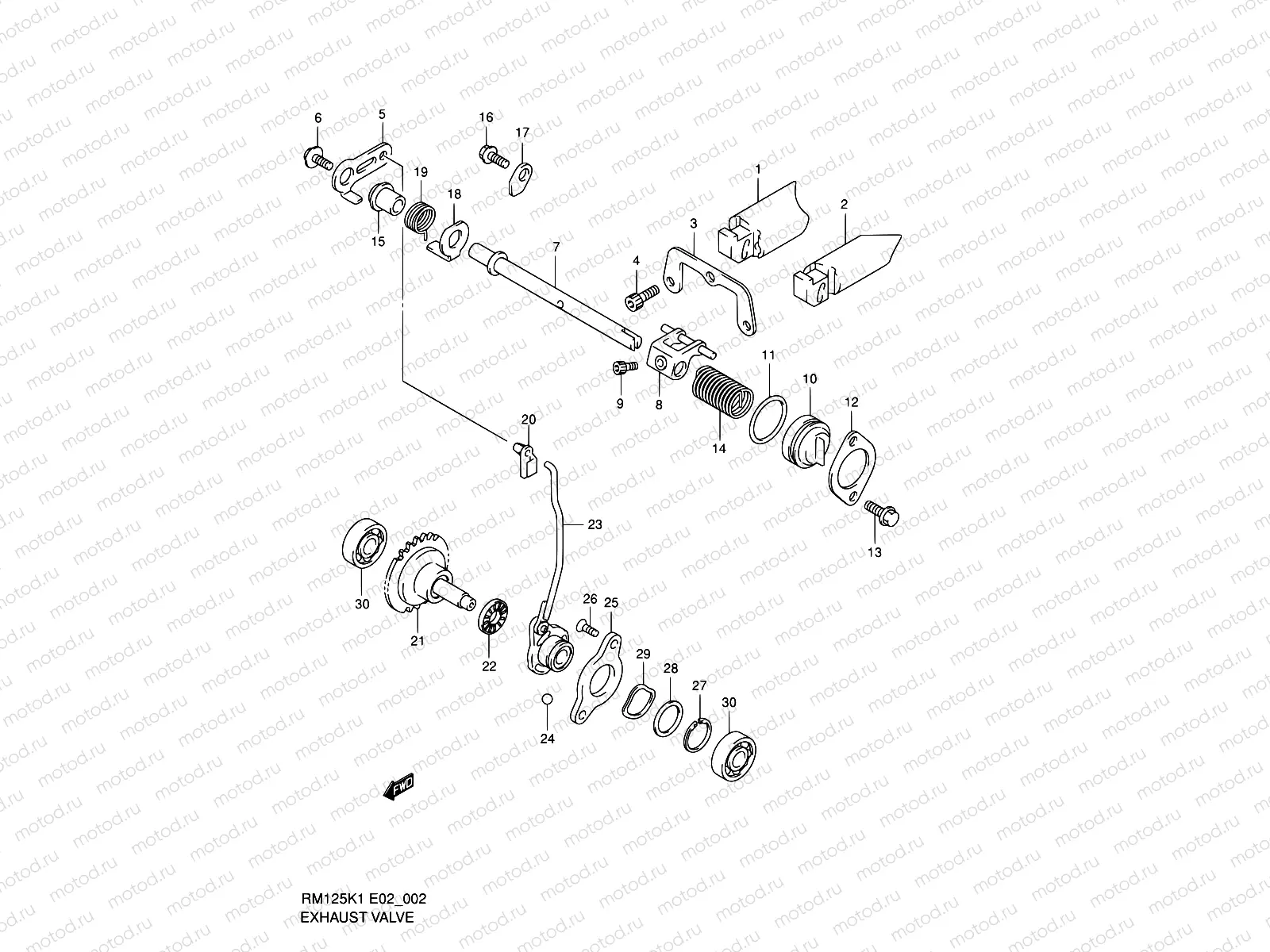 2 - EXHAUST VALVE