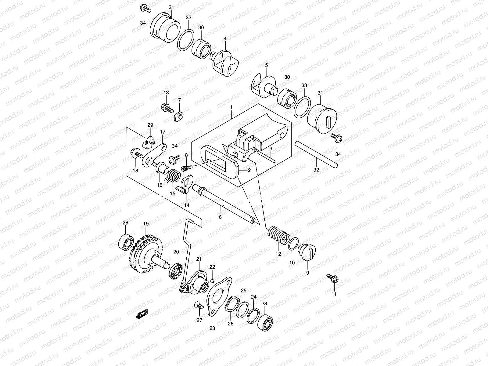 2 - EXHAUST VALVE (MODEL K1)