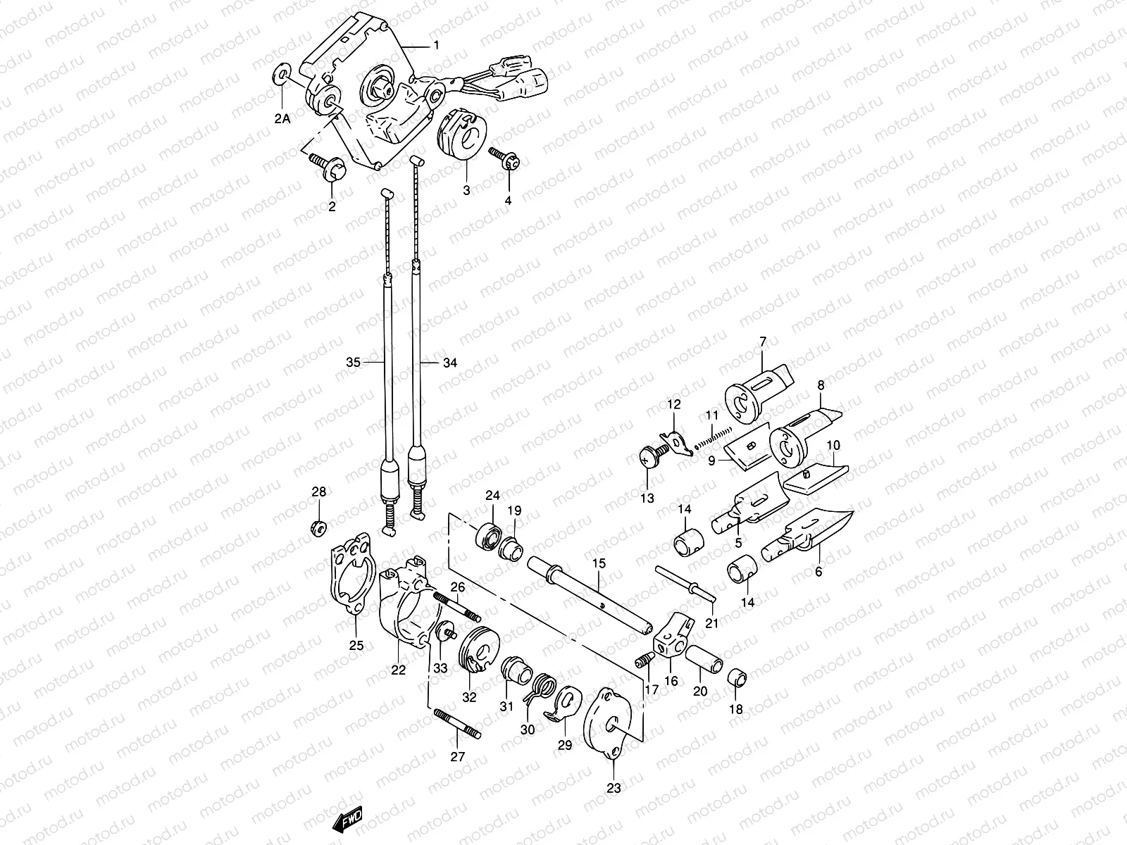 2 - EXHAUST VALVE (MODEL N/P)