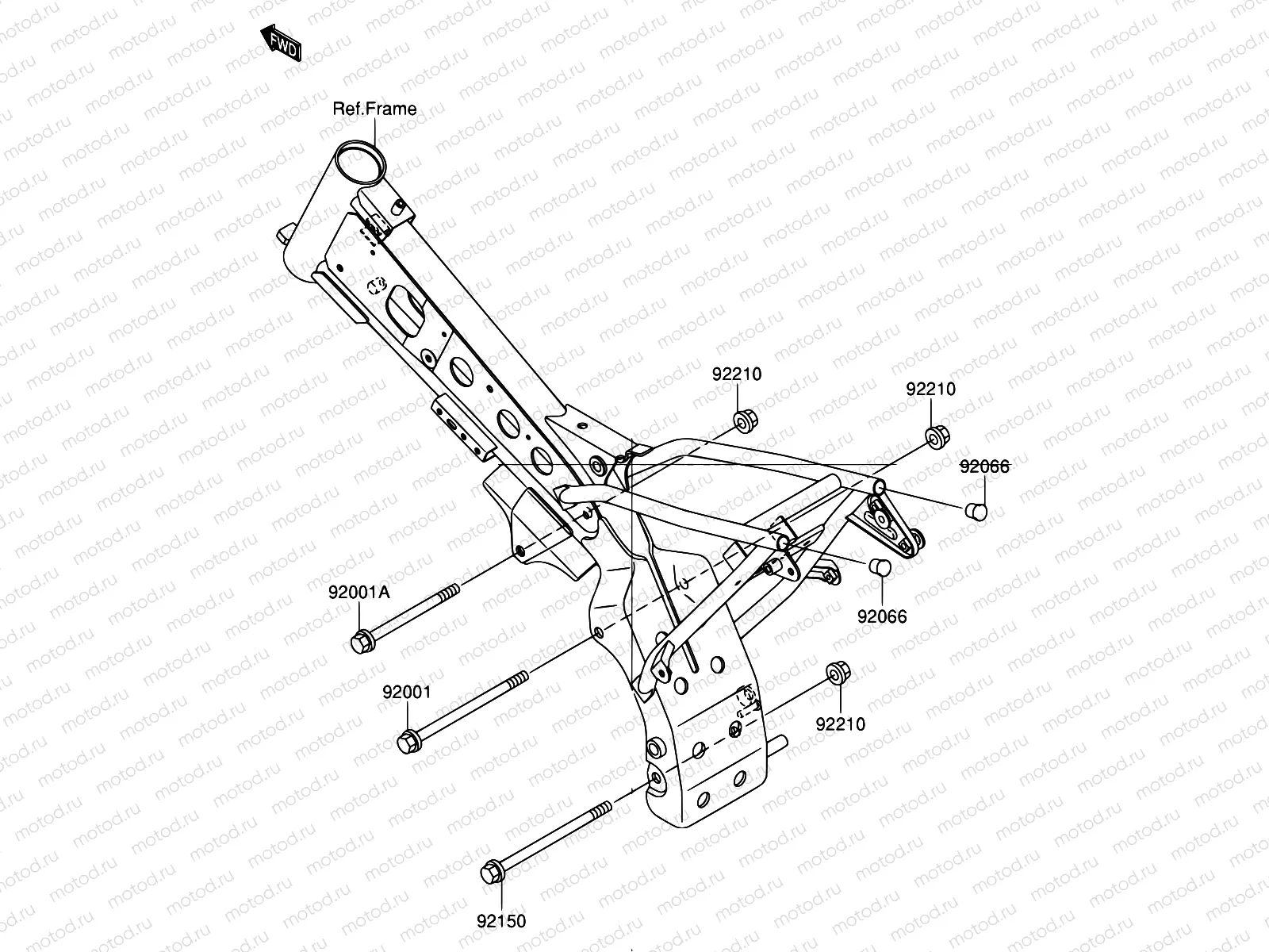 20 - ENGINE MOUNT