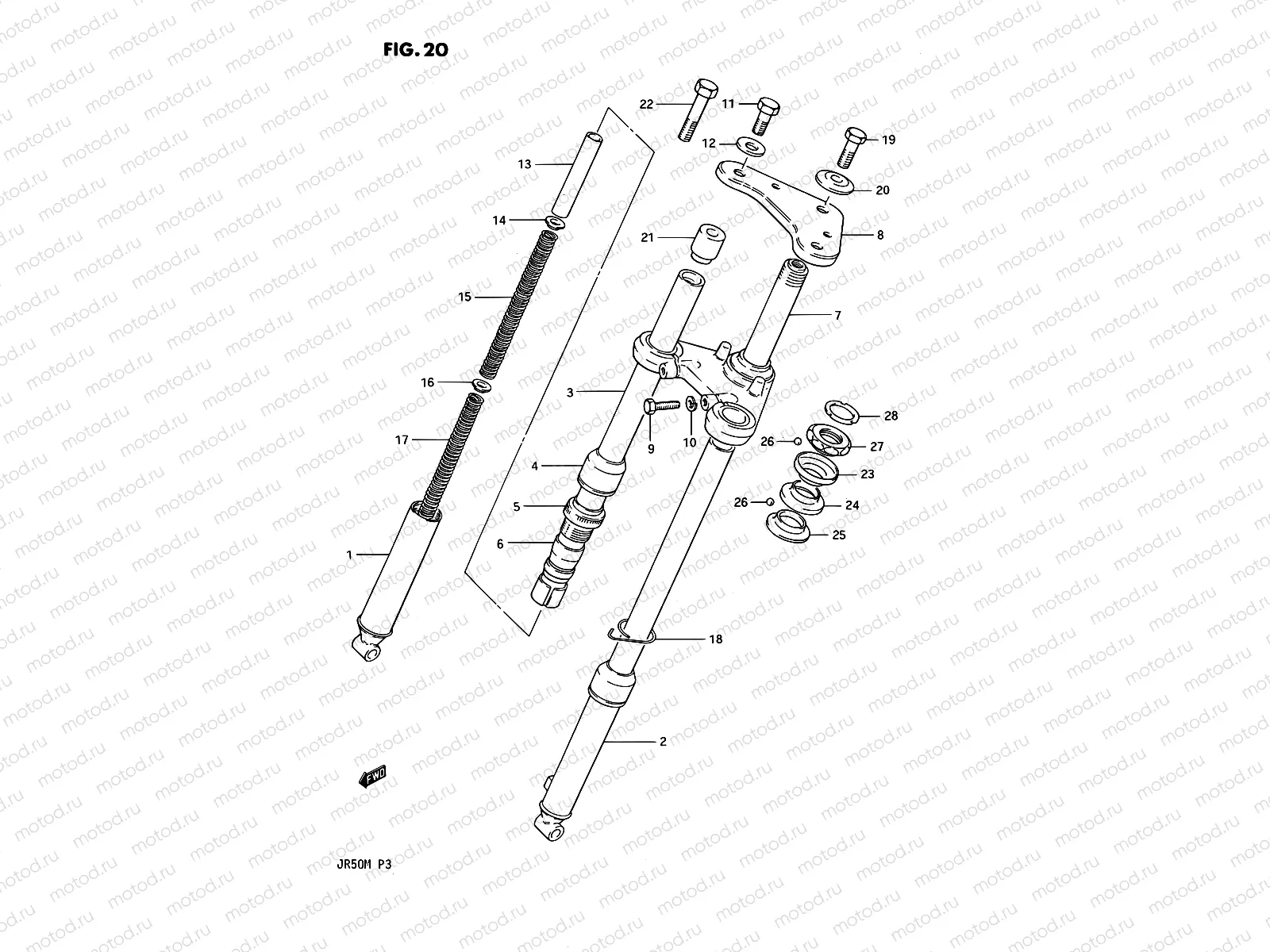 20 - FRONT FORK