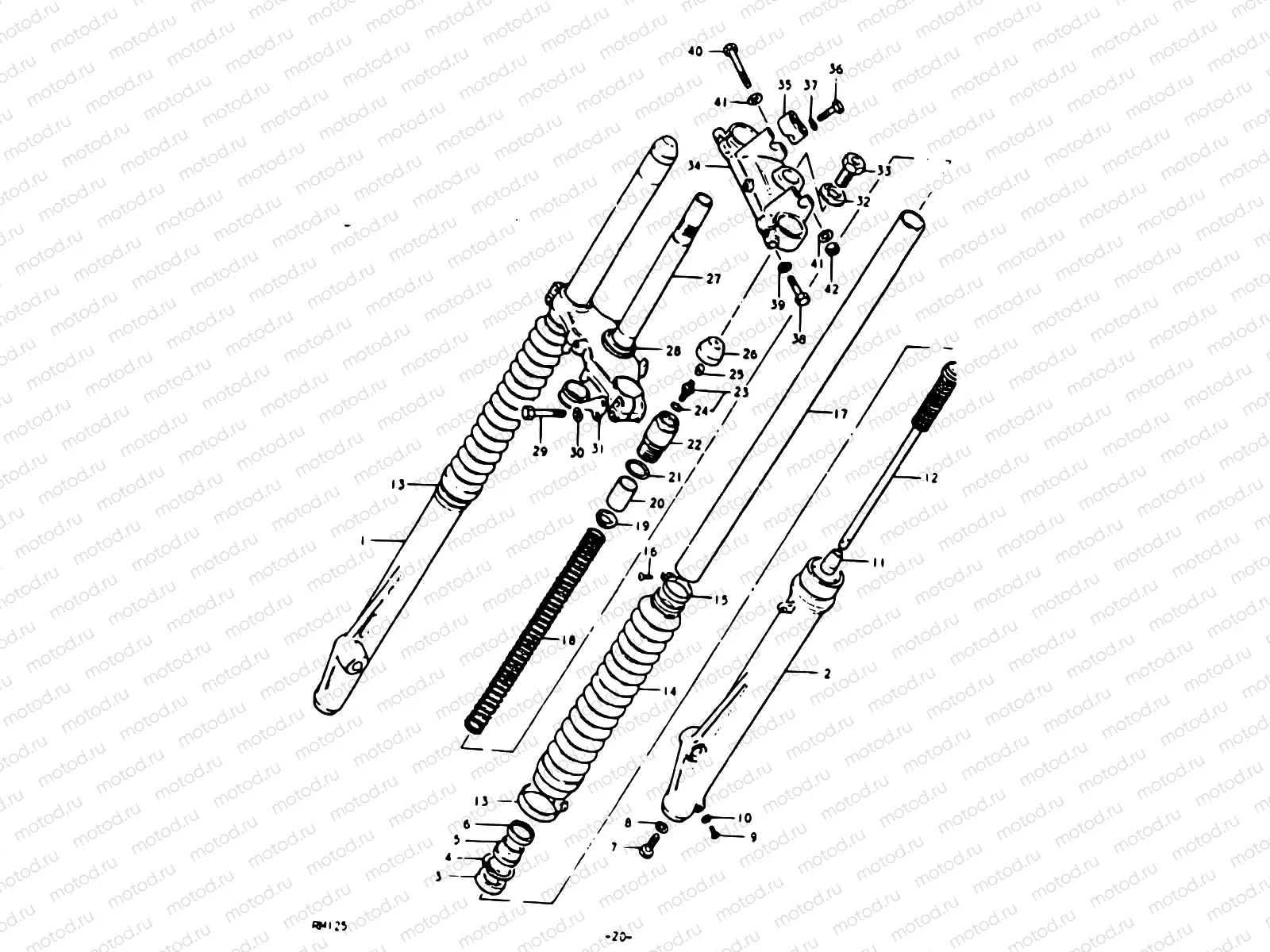 20 - FRONT FORK