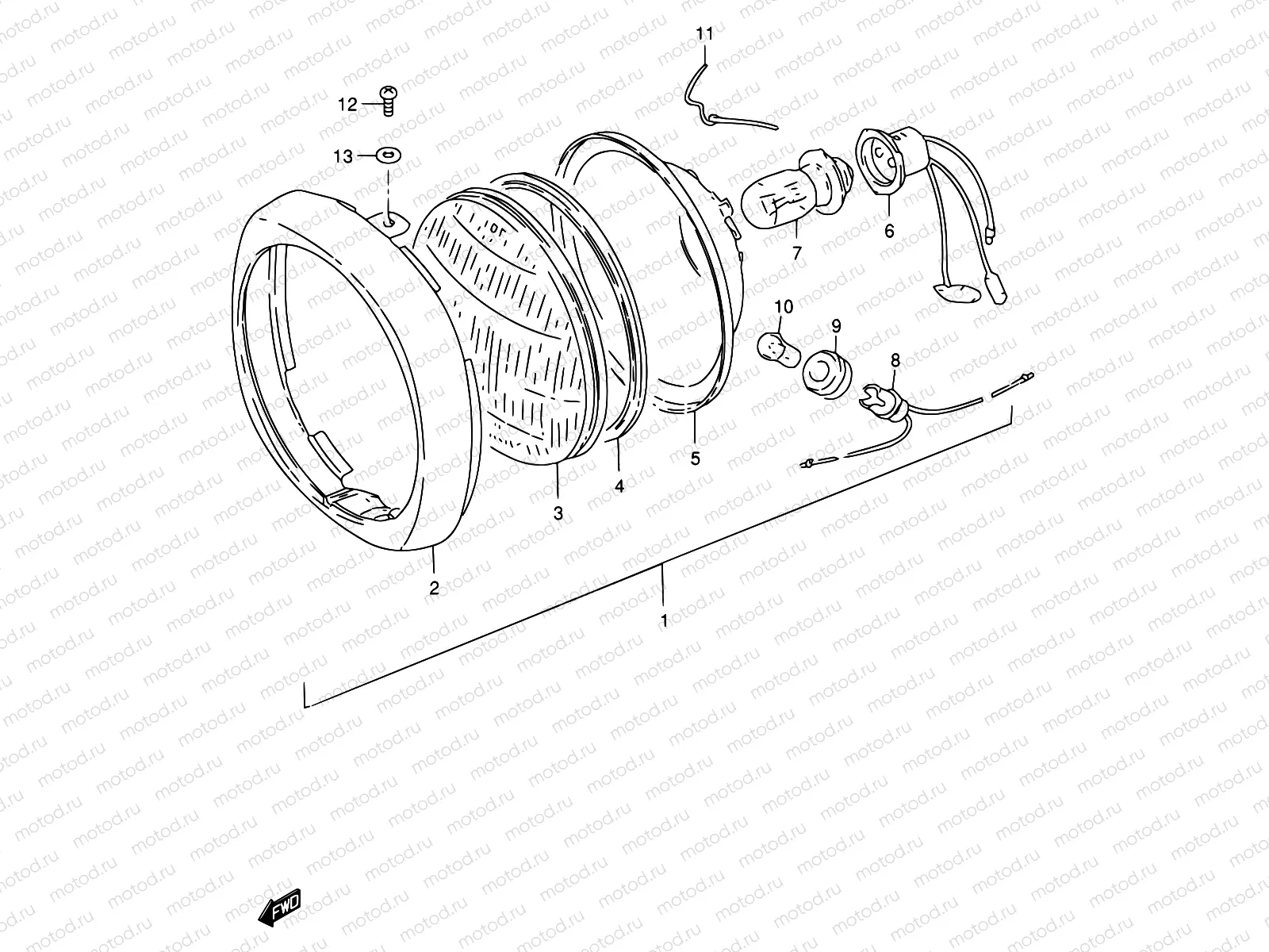 20 - HEADLAMP (E02)