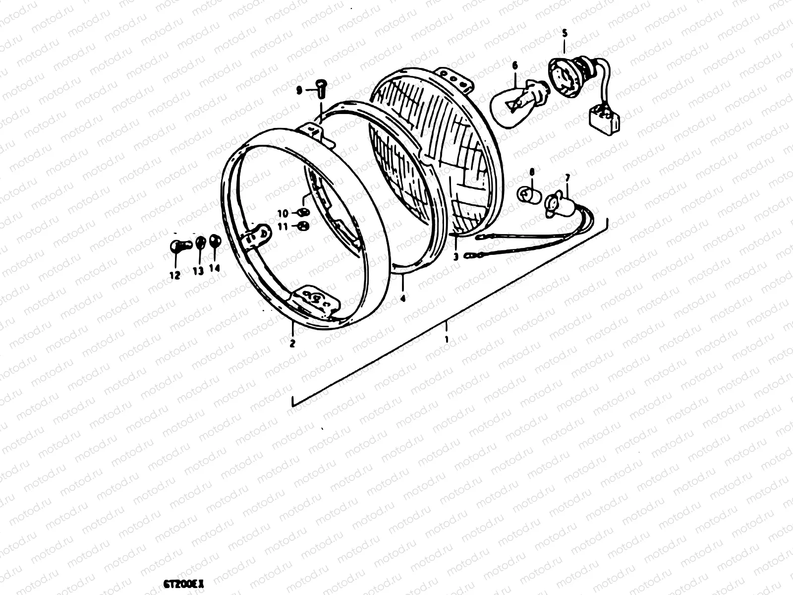 20 - HEADLAMP (E02)