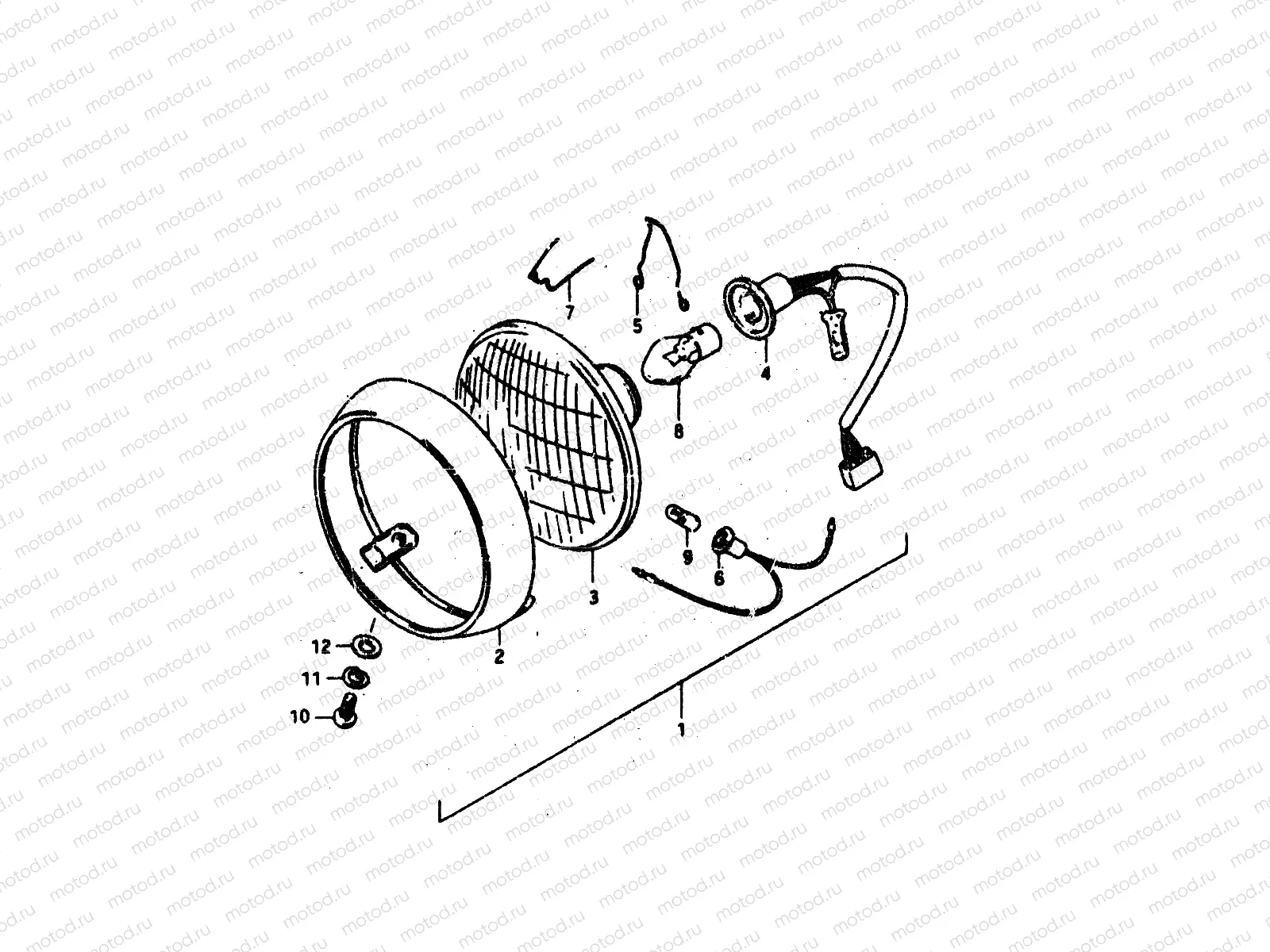 20 - HEADLAMP (E19, E21)